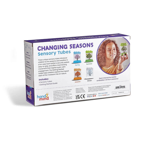 Changing Seasons Sensory Tubes-Autumn,Calmer Classrooms,Calming & Anxiety,Calming and Relaxation,Games & Toys,Helps With,Learning Resources,Seasons,Spring,Summer,Winter-Learning SPACE