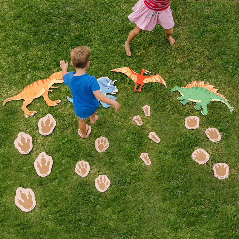Chasing Dinosaurs Hand & Footprints, Activity Toys Learning SPACE