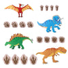 Chasing Dinosaurs Hand & Footprints, Activity Toys Learning SPACE