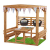 Chatty Shelter With Table & Benches Ks2-Cosy Direct,Outdoor Furniture,Outdoor Seating,Picnic Table,Seating-Learning SPACE