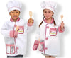 Chef Role Play Costume Set-Dress Up Costumes & Masks, Gifts For 2-3 Years Old, Gifts for 5-7 Years Old, Halloween, Imaginative Play, Kitchens & Shops & School, Play Kitchen Accessories, Puppets & Theatres & Story Sets, Role Play, Seasons, Stock-Learning SPACE