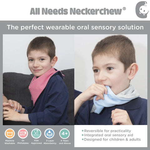 Chew Bandana Bib 6PK, Learning SPACE