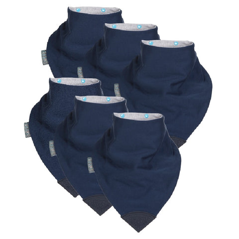 Chew Bandana Bib 6PK, Learning SPACE