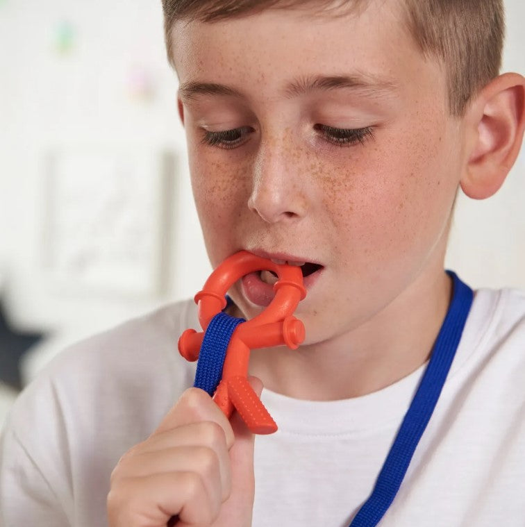 Chewbuddy™ Stickman Chew with Lanyard, Learning SPACE