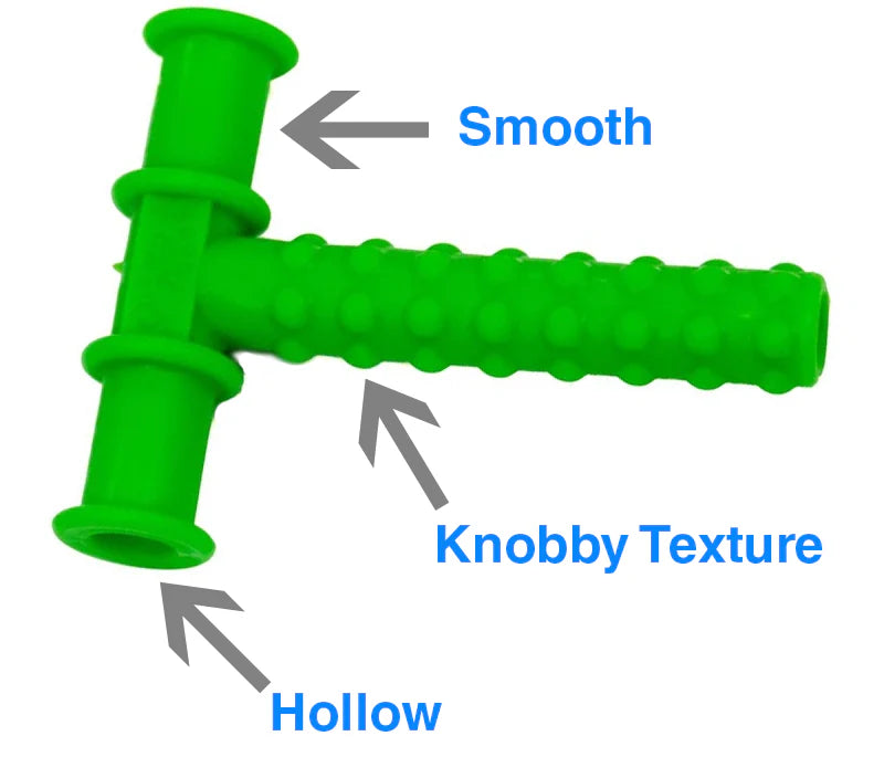 Chewy Tube - Green Knobby, Learning SPACE