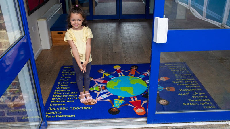 Children of the World™ 2x1.33m Welcome Carpet, Learning SPACE