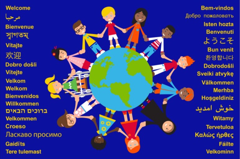 Children of the World™ 2x1.33m Welcome Carpet-Dropship,Educational Carpet,Kit For Kids,Mats & Rugs,Multi-Colour,Rectangular,Rugs,Wellbeing Furniture,World & Nature-Learning SPACE