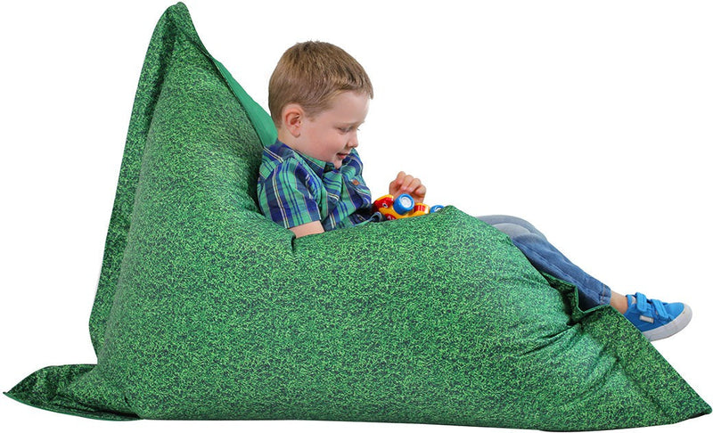 Children's Grass Floor Cushion Bean Bag, Learning SPACE