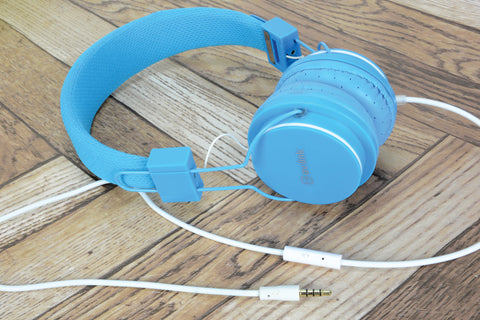 Children's Headphones with in-line Microphone-Audio,Headphones,Sound Equipment-Learning SPACE