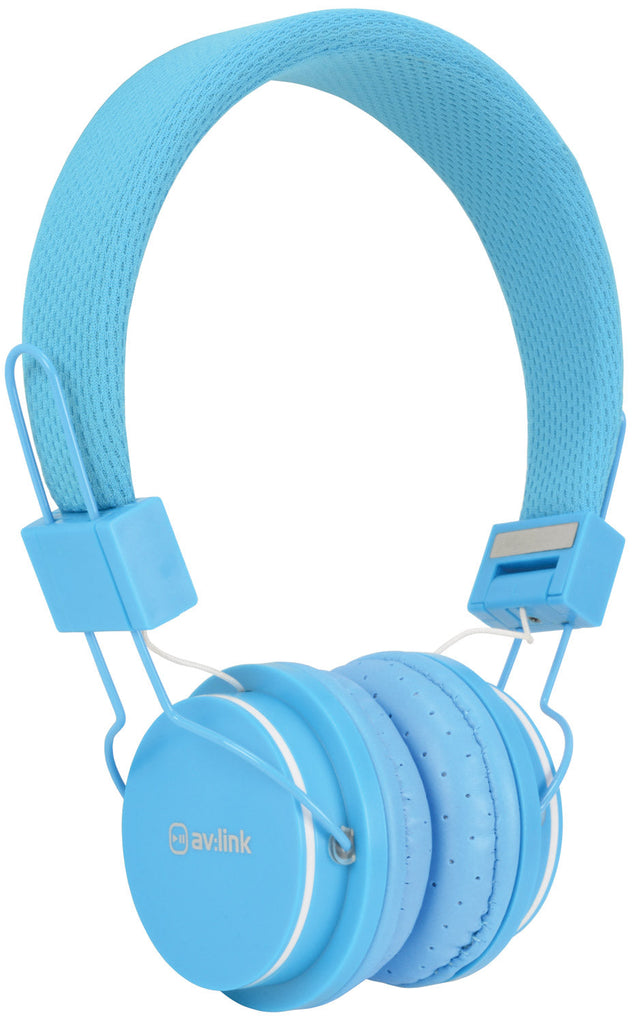 Children's Headphones with in-line Microphone-Audio,Headphones,Sound Equipment-Blue-Individual-100.806UK-Learning SPACE