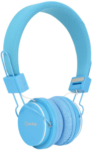 Children's Headphones with in-line Microphone-Audio,Headphones,Sound Equipment-Blue-Individual-100.806UK-Learning SPACE