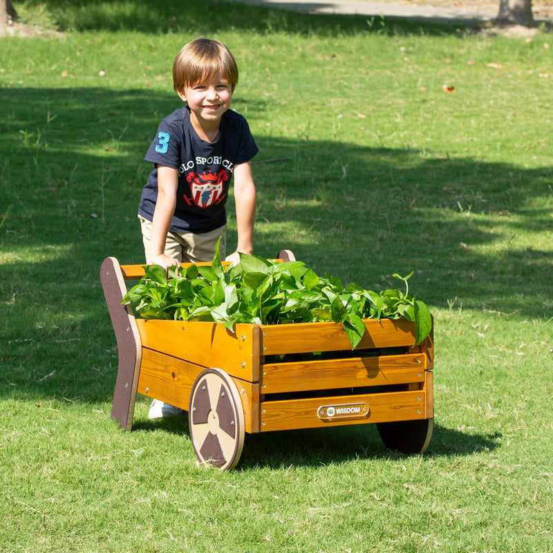 Children's Outdoor Planting Cart, Learning SPACE