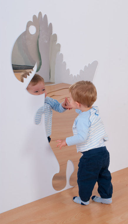 Children's Plastic Safety Mirror - Giant T.Rex Dinosaur, Learning SPACE