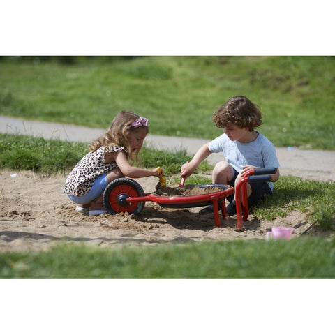 Circle Wheelbarrow-Baby & Toddler Gifts,Forest School & Outdoor Garden Equipment,Messy Play,Outdoor Sand Pits,Playground Equipment,Sand,Sand & Water,Winther Bikes-Learning SPACE