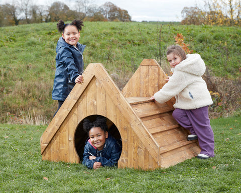 Clamber Hill Perch Climbing Frame-Cosy Direct, Forest School & Outdoor Garden Equipment, Outdoor Classroom, Outdoor Climbing Frames, Outdoor Toys & Games-53801-Learning SPACE