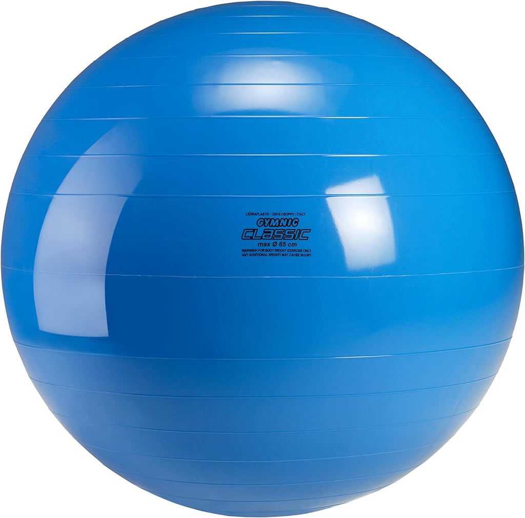 Classic Gymnic Fit Ball (65")-Adapted Outdoor play,Additional Need,Gross Motor and Balance Skills,Gymnic,Helps With,Matrix Group,Movement Breaks,Teen Sensory Weighted & Deep Pressure,Weighted & Deep Pressure-Learning SPACE