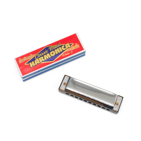 Classic Metal Harmonica-AllSensory,Bigjigs Toys,Blow,Calming & Anxiety,Cerebral Palsy,Discontinued,Early Years Musical Toys,Helps With,Music,Primary Music,Sensory Seeking,Sound,Sound Equipment,Stock,Stocking Stuffers,Strength & Co-Ordination-Learning SPACE