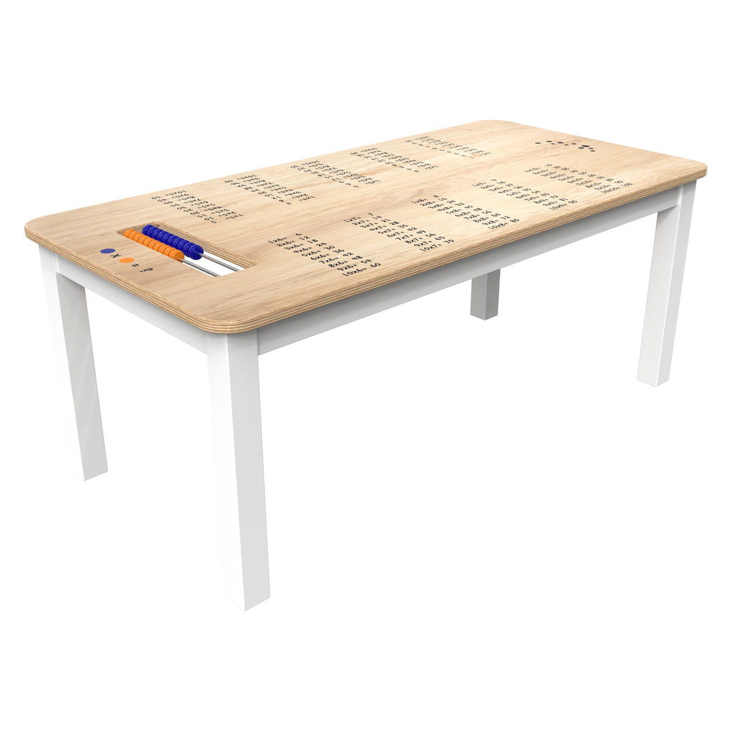 IKC Times Table Play System Table-Classroom Table, IKC Furniture, IKC Play, Multiplication & Division, Table, Wooden Table-Learning SPACE