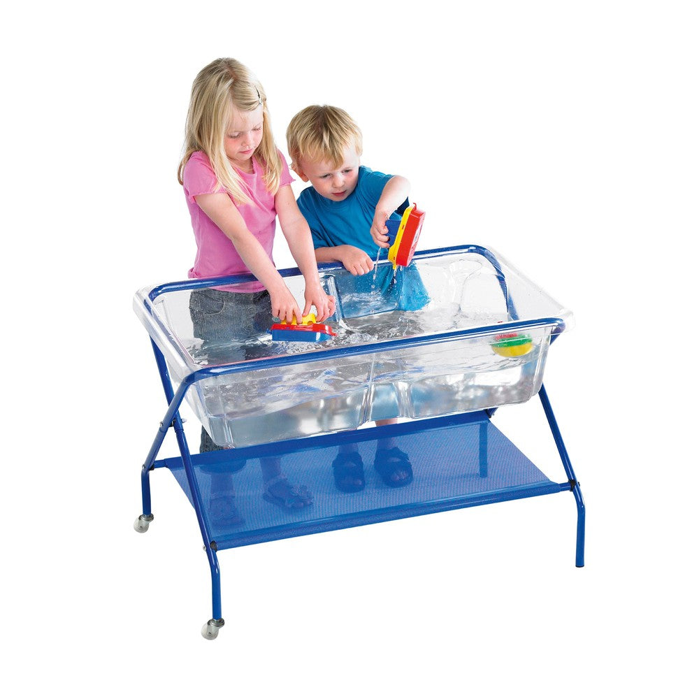 Clear Rockface Sand and Water Table with Stand-Messy Play,Outdoor Sand & Water Play,Playground Equipment,Sand,Sensory Garden,TP Toys,Water & Sand Toys-Learning SPACE