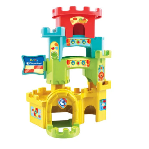 Clementoni Ball Drop Castle-Baby & Toddler Gifts,Baby Cause & Effect Toys,Baby Toys,Clementoni,Dinosaurs. Castles & Pirates,Games & Toys,Stacking Toys & Sorting Toys-Learning SPACE