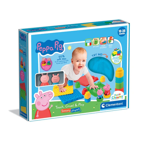 Clementoni Peppa Pig Sensory Path-Clementoni,excell2,Games & Toys,Peppa Pig,Sensory Paths,Tactile Toys & Books-Learning SPACE
