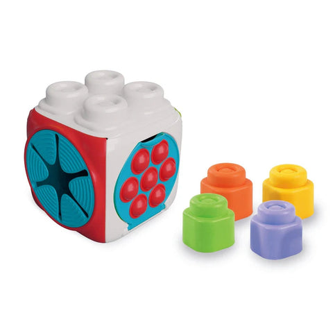 Clementoni Sensory Activity Cube-Active Games,Baby Sensory Toys,Clementoni,Featured,sensory activity,Tactile Toys & Books-Learning SPACE