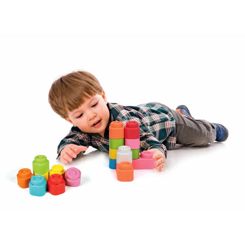 Clementoni Soft Bag – 48 Blocks-Baby Soft Toys,Baby Toys,Building Blocks,Clementoni,Games & Toys,Light Box Accessories-Learning SPACE