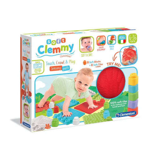 Clementoni Touch, Crawl and Play – Sensory Path-Baby & Toddler Gifts,Baby Sensory Toys,Baby Soft Toys,Clementoni,Featured,Sensory Paths,Tactile Toys & Books-Learning SPACE