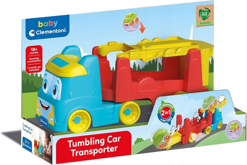 Clementoni Tumbling Car Transporter, Learning SPACE