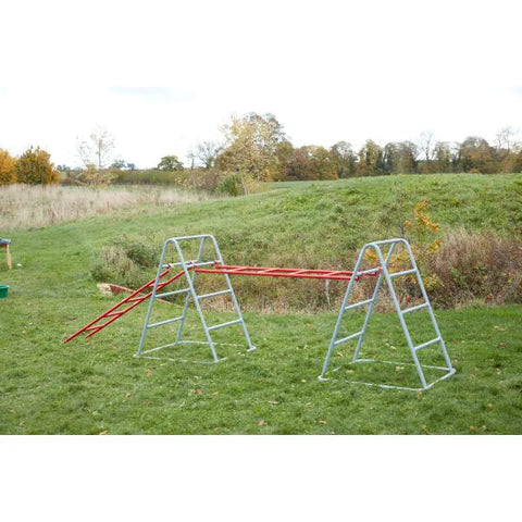 Climber's Challenge A-Frame &amp; Ladders-Cosy Direct,Cosy Outdoor,Forest School & Outdoor Garden Equipment,Gross Motor and Balance Skills,Outdoor Climbing Frames,Outdoor Play,Outdoor Toys & Games-Learning SPACE