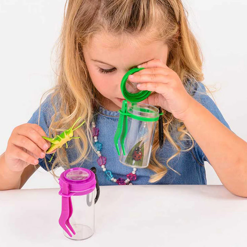 Clip 'n' Go Bug jars Pack of 2, Learning SPACE