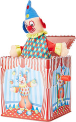 Clown Jack-in-the-Box-Additional Need,Baby Cause & Effect Toys,Cause & Effect Toys,Deaf & Hard of Hearing,Imaginative Play,Nurture Room,Puppets & Theatres & Story Sets,Sound,Stock,Tobar Toys-Learning SPACE