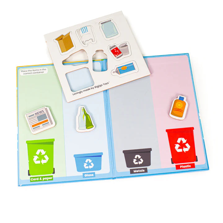 Coastal Clean up Wooden Train Set, Learning SPACE