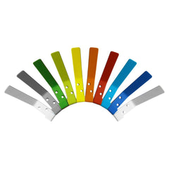 Coat Hooks (Pack of 10)-Cloakroom,Dropship,Nursery,Wellbeing Furniture-Multi-Colour-CH003/MC-Learning SPACE