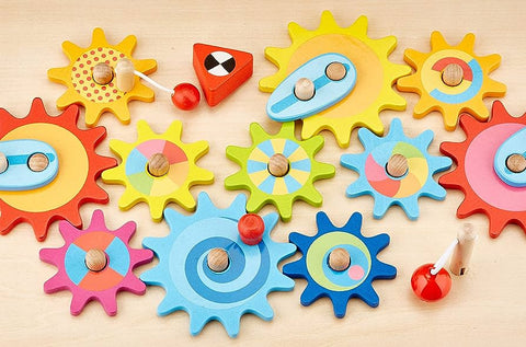 Cogwheel Board Large-Additional Need,AllSensory,Down Syndrome,Early years Games & Toys,Early Years Sensory Play,Fine Motor Skills,Gifts For 3-5 Years Old,Goki Toys,Helps With,Primary Games & Toys,Sound. Peg & Inset Puzzles,Stock-Learning SPACE