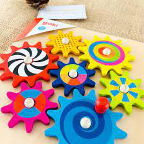 Cogwheel Fun Board-Additional Need,AllSensory,Down Syndrome,Early years Games & Toys,Early Years Sensory Play,Fine Motor Skills,Games & Toys,Gifts For 3-5 Years Old,Goki Toys,Helps With,Primary Games & Toys,Stock-Learning SPACE