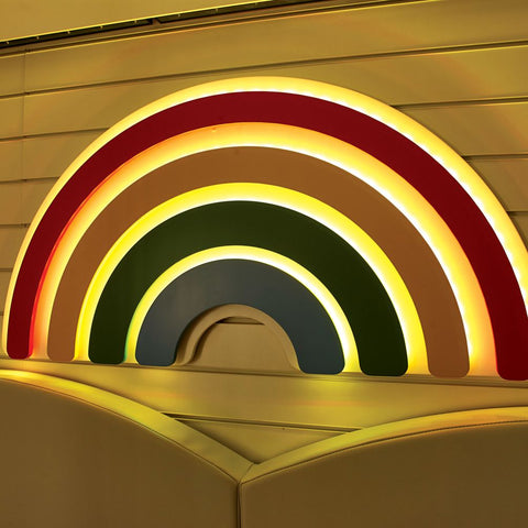 Colour Changing Rainbow Panel- Standard Size – Calming LED Sensory Light, Learning SPACE