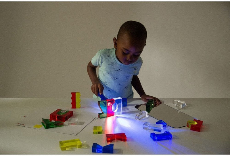 Colour Crystal Block Set - Pk25, Learning SPACE