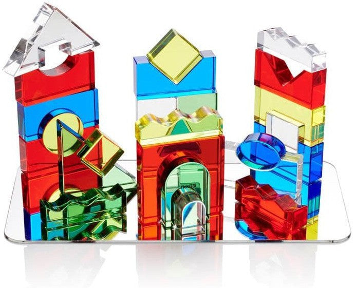 Colour Crystal Block Set - Pk25, Learning SPACE