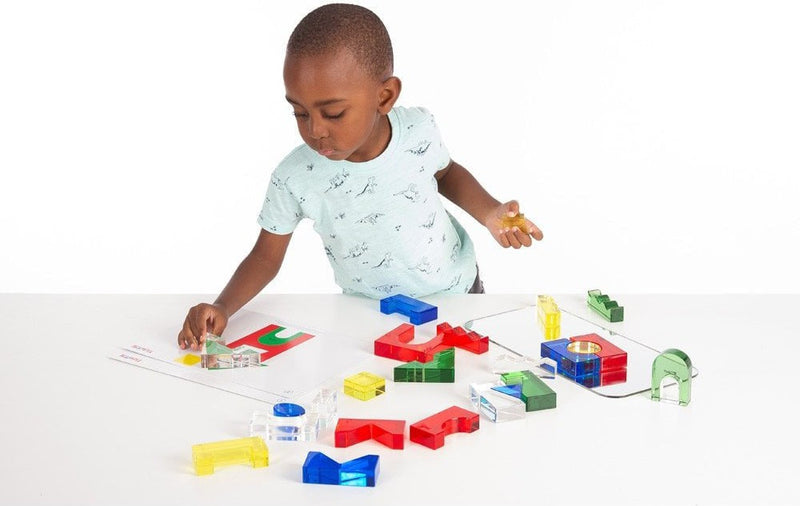 Colour Crystal Block Set - Pk25, Learning SPACE