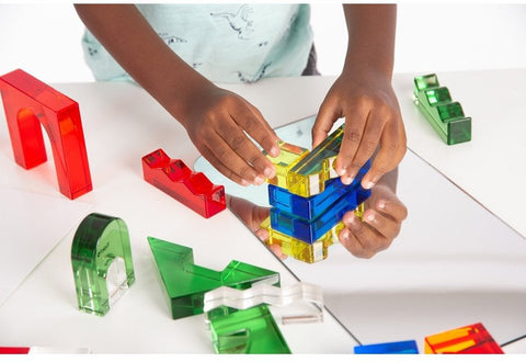 Colour Crystal Block Set - Pk25-Cerebral Palsy,Down Syndrome,Early Years Maths,Learning Difficulties,Light Box Accessories,Maths,Memory Pattern & Sequencing,Primary Maths,SCOTEXCEL,Shape & Space & Measure,Stock,TickiT,Visual Sensory Toys-Learning SPACE