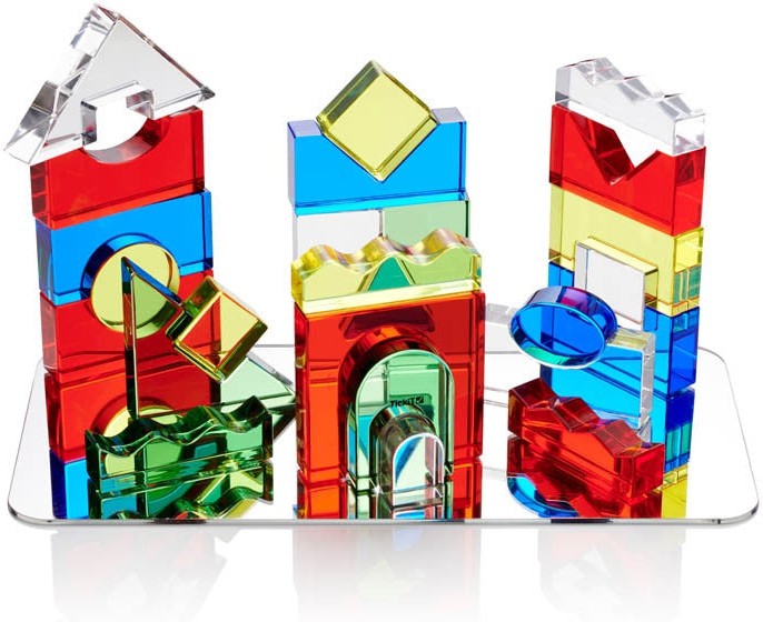 Colour Crystal Block Set - Pk25, Learning SPACE
