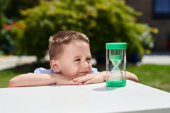 Colourbright Sand Timer - 1 Min. Green-Sand Timers & Timers,TickiT,Visual Sensory Toys-Learning SPACE