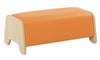 Coloured Bench-Children's Wooden Seating,Seating,Sensory Room Furniture-Orange-GP1-4232-57-A-Learning SPACE