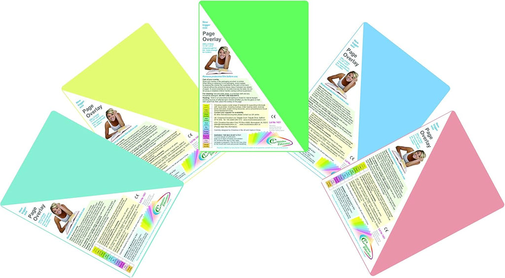 Coloured Page Overlays-Dyslexia, Early Years Literacy, Literacy, Primary Literacy, Reading Area-Learning SPACE