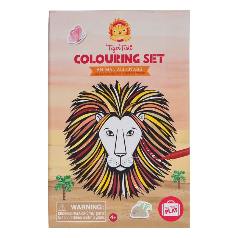 Colouring Set - Animals All-Stars, Learning SPACE