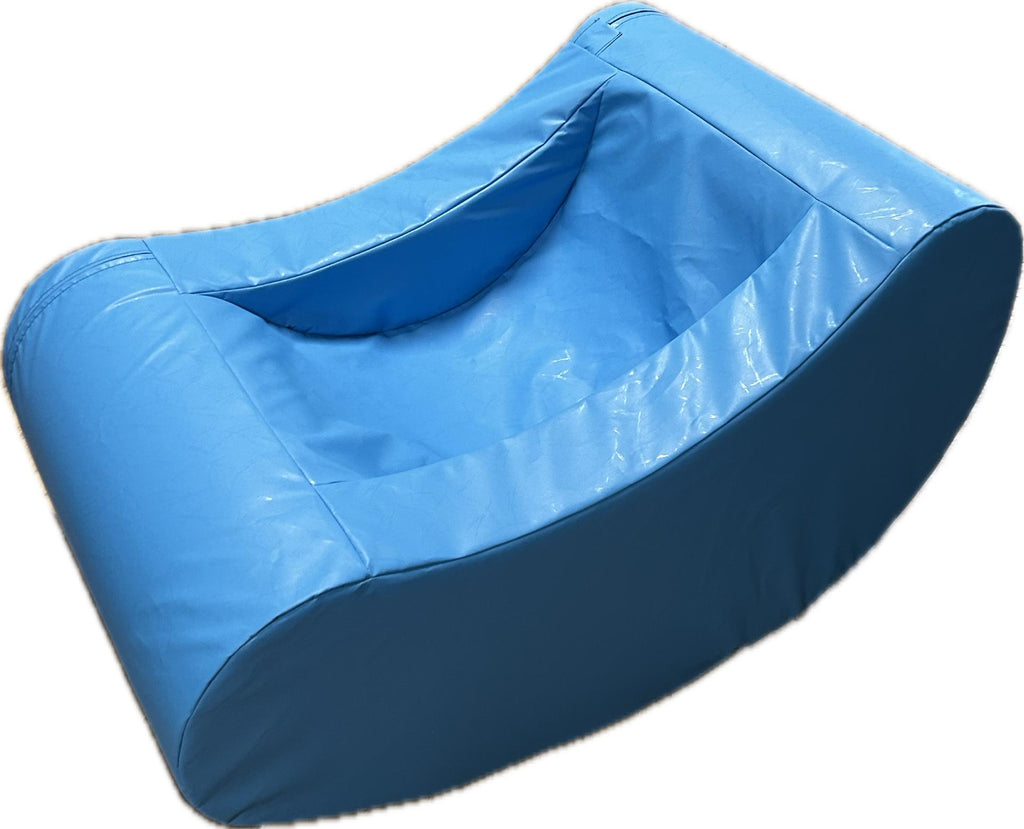 ComfortRock Pro - Therapy Vinyl and Foam Rocking Support Chair-Calming & Anxiety,Padded Seating,Rocking,Seating,Soft Play Sets,Teen Sensory Weighted & Deep Pressure,Weighted & Deep Pressure-Learning SPACE