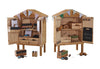 Community Library Bookhive (2Pk)-Cosy Direct, Sheds, Wellbeing Furniture-Learning SPACE