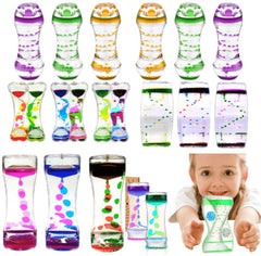 Complete Sensory Bubble Timer Set-Sensory toy-AllSensory, Learning Activity Kits, Sand Timers & Timers, Sensory Boxes, Visual Fun, Visual Sensory Toys-Learning SPACE