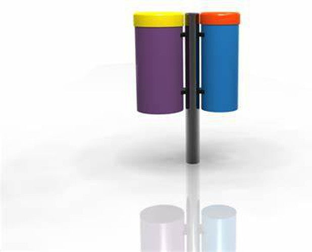 Congas (Small Pair) - Sensory Garden Musical Instruments, Learning SPACE